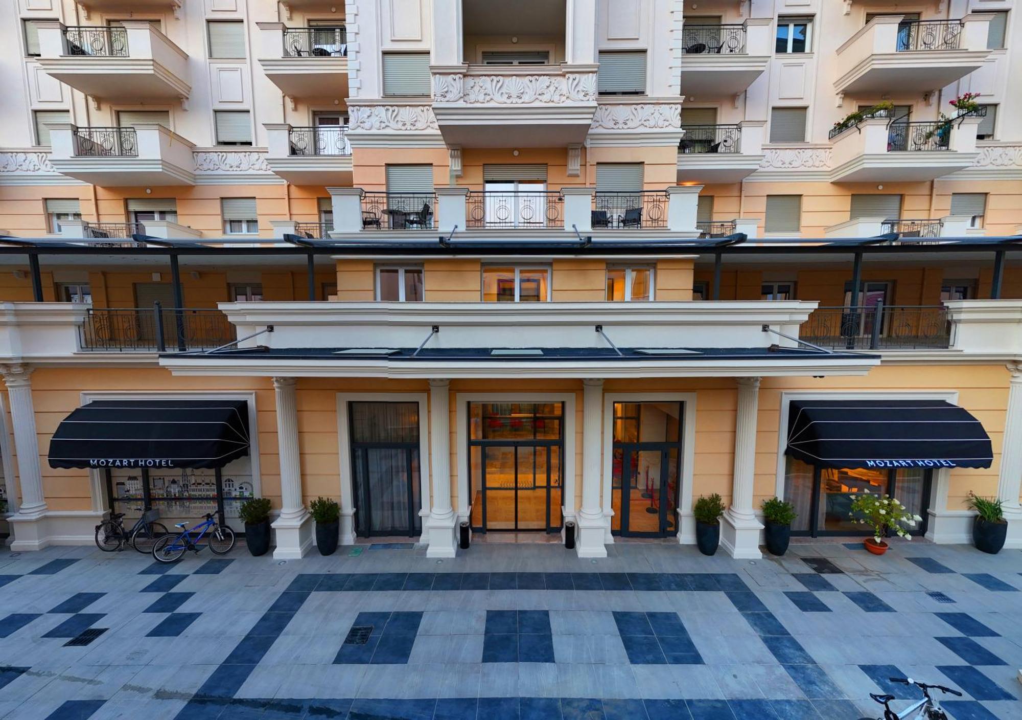 Hotel Mozart Shkodër Exterior foto